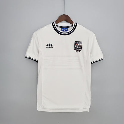 Retro 2000 England Hjemme Fotballdrakter