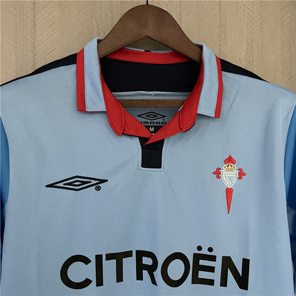 Retro 2002 04 Celta Hjemme Fotballdrakter