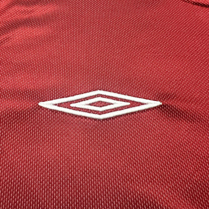 Retro 2002 England Borte Fotballdrakter Double sided