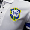 Retro 2004 Brasil Hvit Fotballdrakter