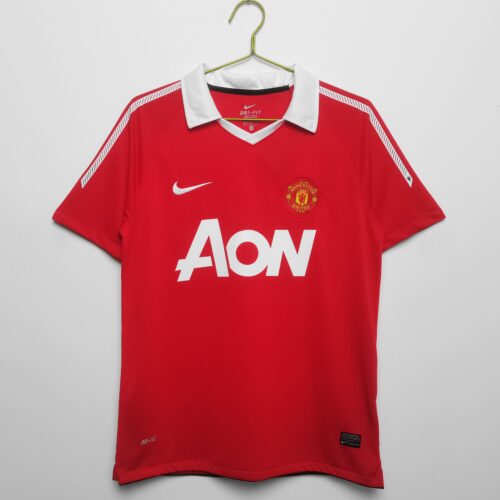 Retro 2010 11 Manchester United Hjemme Fotballdrakter