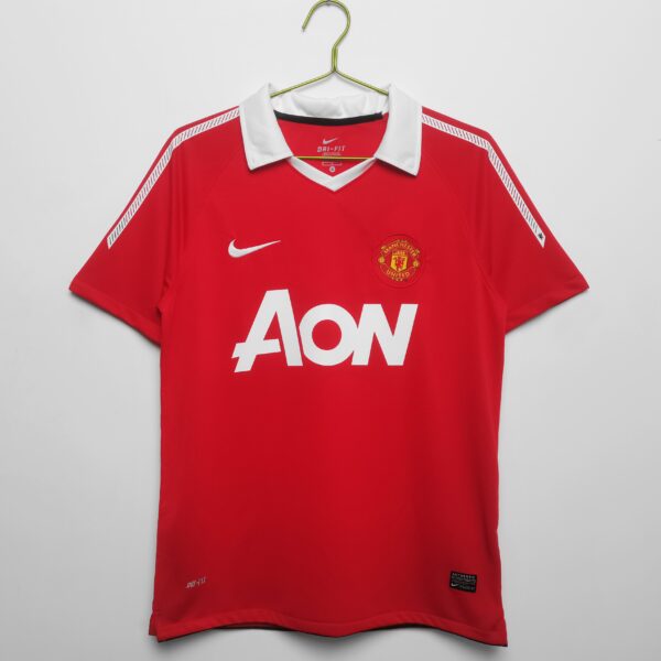 Retro 2010-11 Manchester United Hjemme Fotballdrakter