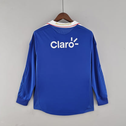 Retro 2011 Langermet Universidad de Chile Hjemme Fotballdrakter