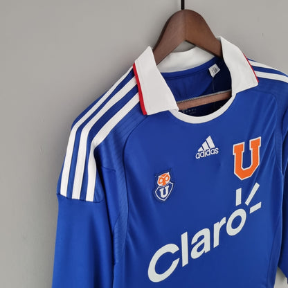 Retro 2011 Langermet Universidad de Chile Hjemme Fotballdrakter