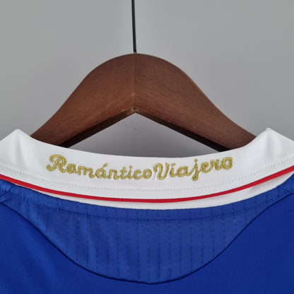 Retro 2011 Langermet Universidad de Chile Hjemme Fotballdrakter