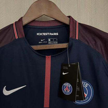 Retro 2017 18 PSG Hjemme Fotballdrakter