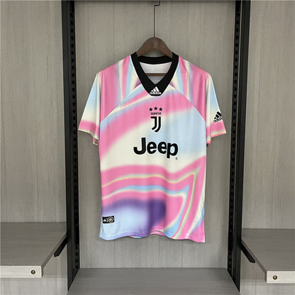 Retro 2019-20 Juventus Rosa Fotballdrakter