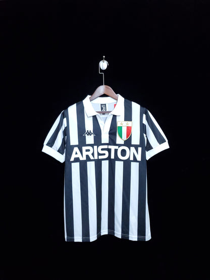 Retro 84-85 Juventus Hjemme Fotballdrakter