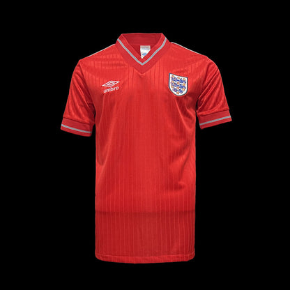 Retro 84-87 England Borte Fotballdrakter