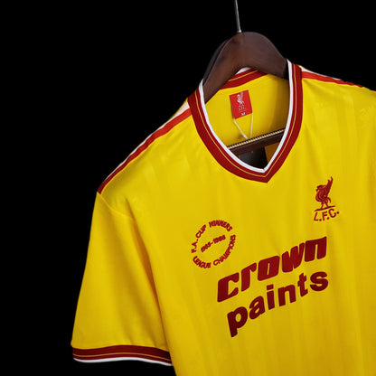 Retro 85 86 Liverpool Borte Fotballdrakter