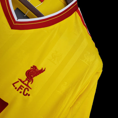 Retro 85 86 Liverpool Borte Fotballdrakter