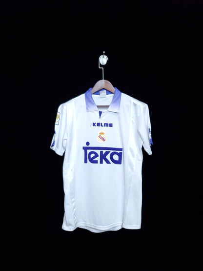 Retro 87-98 Real Madrid Hjemme Fotballdrakter