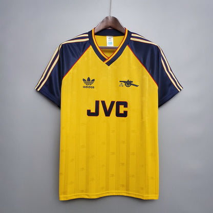 Retro 88-89 Arsenal Borte Fotballdrakter