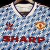 Retro 90 92 Man Utd Borte Fotballdrakter