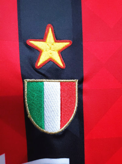 Retro 92 94 AC Milan Hjemme Fotballdrakter
