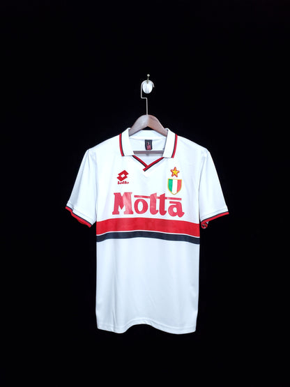 Retro 93 94 AC Milan Borte Fotballdrakter