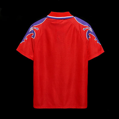 Retro 95 96 Fiorentina Borte Fotballdrakter