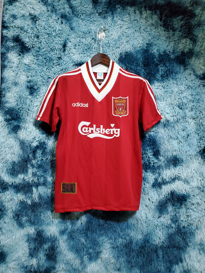 Retro 96-97 Liverpool Hjemme Fotballdrakter