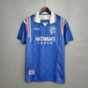Retro 96 97 Rangers Hjemme Fotballdrakter
