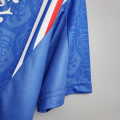 Retro 96 97 Rangers Hjemme Fotballdrakter