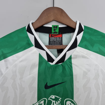 Retro 96 98 Nigeria Borte Fotballdrakter