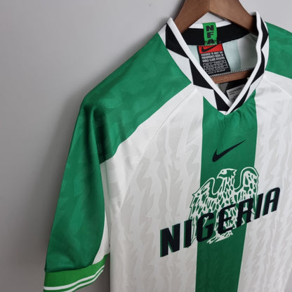 Retro 96 98 Nigeria Borte Fotballdrakter