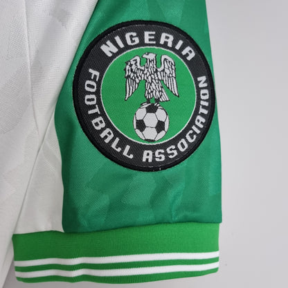 Retro 96 98 Nigeria Borte Fotballdrakter