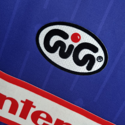 Retro 97 98 Fiorentina Hjemme Fotballdrakter