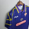Retro 97 98 Fiorentina Hjemme Fotballdrakter