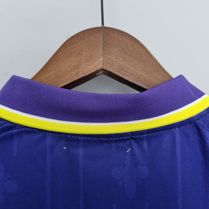 Retro 97 98 Fiorentina Hjemme Fotballdrakter