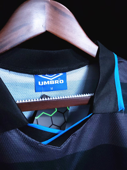 Retro 97 98 Inter Milan Borte Fotballdrakter