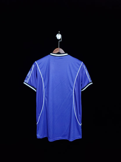 Retro 97 98 Real Madrid Borte Fotballdrakter