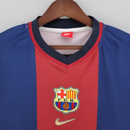 Retro 98 99 Barcelona Hjemme Fotballdrakter