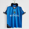 Retro 99 01 Manchester City Hjemme Fotballdrakter