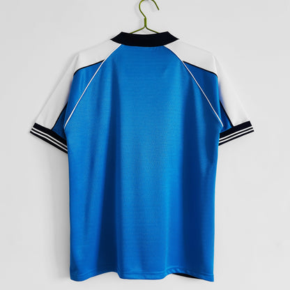 Retro 99 01 Manchester City Hjemme Fotballdrakter