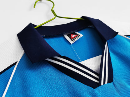 Retro 99 01 Manchester City Hjemme Fotballdrakter