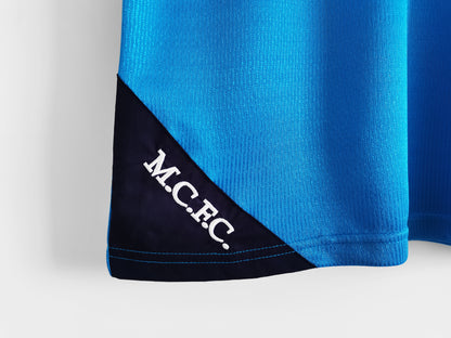 Retro 99 01 Manchester City Hjemme Fotballdrakter