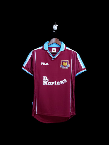Retro 99-01 West Ham United Hjemme Fotballdrakter