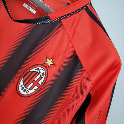 Retro AC Milan 04 05 Hjemme Fotballdrakter