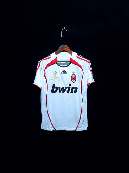 Retro AC Milan 06 07 Borte Fotballdrakter