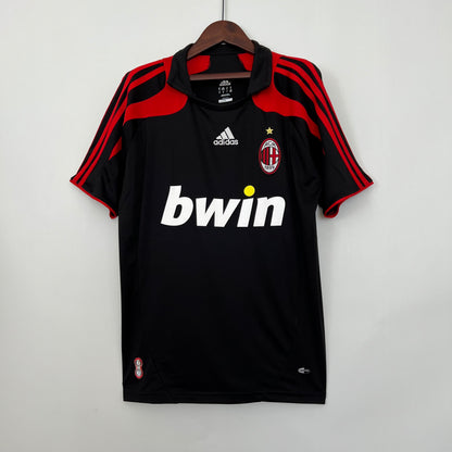 Retro AC Milan 07 08 Borte Fotballdrakter 2