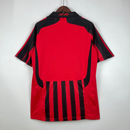Retro AC Milan 07 08 Hjemme Fotballdrakter