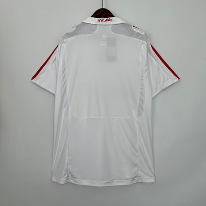 Retro AC Milan 08 09 Borte Fotballdrakter