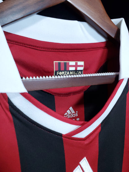 Retro AC Milan 09 10 Hjemme Fotballdrakter 2