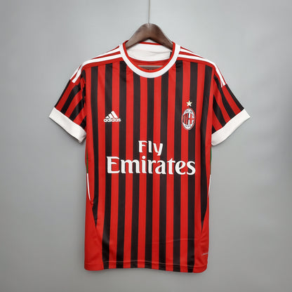 Retro AC Milan 11 12 Hjemme Fotballdrakter