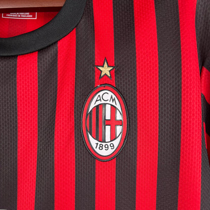 Retro AC Milan 19 20 Hjemme Fotballdrakter