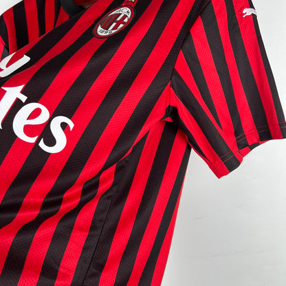 Retro AC Milan 19 20 Hjemme Fotballdrakter