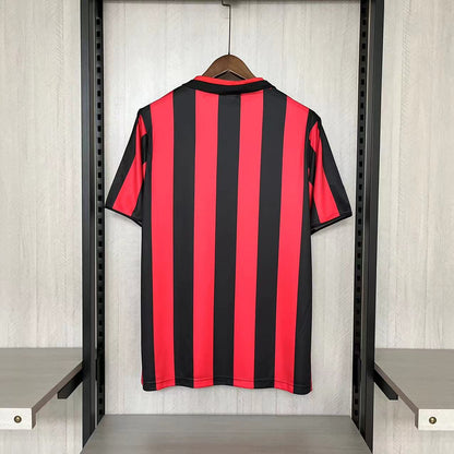 Retro AC Milan 1988 89 Hjemme Fotballdrakter