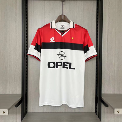 Retro AC Milan 1994-95 Borte Fotballdrakter