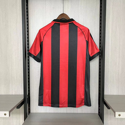 Retro AC Milan 1998 99 Hjemme Fotballdrakter